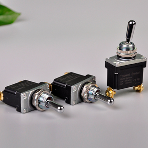 Spst 12mm không thấm nước vít thiết bị đầu cuối ON-OFF chuyển đổi chuyển đổi cho bảng điều khiển điện xe ô tô tàu và máy bay thiết bị quân sự - Product Image 6