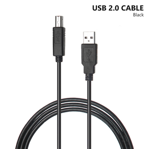 黑色高速USB 2.0打印机行A到B公双屏蔽同步数据扫描usb电缆 - Product Image 5