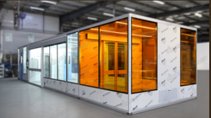 Tùy chỉnh xách tay Class 100 bụi-miễn phí Modular phòng sạch bán dẫn Micro sinh học phòng thí nghiệm phòng sạch - Product Image 6