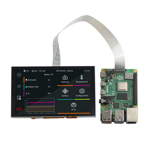 FYSETC Raspberry Pi 5 дюймов емкостный сенсорный экран закаленное стекло емкостная сенсорная панель DSI дисплей IPS 800*480