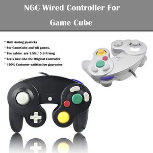 NGC Gamepad Joystick mit Vibrationsmotor für <span class=keywords><strong>Gamecube</strong></span> PC MAC-Kabelgebunden USB ABS-Material Einzelhandelsverpackung - Product Image 4