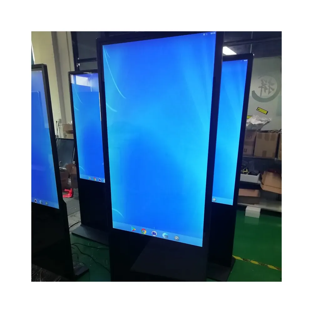 Verkaufs automat mit Werbe bildschirm Werbe maschine horizontale Werbe display