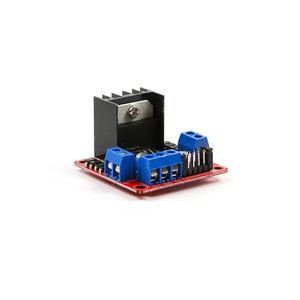 L298N Dual H Bridge DC Stepper Motor Driver modulo di bordo per Robot di tracciamento intelligente del veicolo - Product Image 5