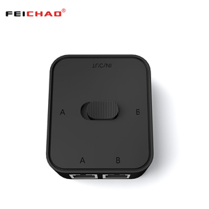 FEICHAO 2 Port RJ45 LAN CAT6 ağ anahtarı seçici 1000Mbps 2 In 1 çıkış/1 In 2 Out dahili harici ağ Switcher Splitter - Product Image 2