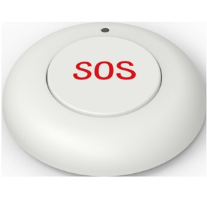 Wireless SOS Emergency <strong>Panic</strong> <strong>Button</strong> Battery Operated <strong>With</strong> 433 MHz Frequency Made of ABS and Plastic - Product Image 1
