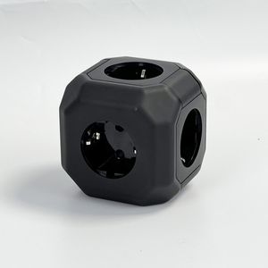 Nuevo cargador multifunción adaptador de corriente 4 salidas con interruptor 16A 250V Power Strip Cube Socket