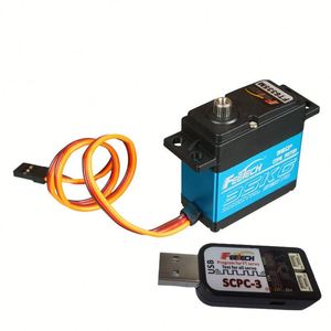 Поддержка OEM/ODM, индивидуальная, ft6335 м, 7,4 В, 35 кг, см, цифровой, с магнитной кодировкой, алюминиевый сервопривод со стальным зубчатым механизмом со средним корпусом 360 градусов - Product Image 1