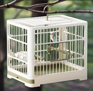 Offres Spéciales maison voyage perroquet Cage oiseau Villa cage à oiseaux poignée oiseau voyage transporteur Cage - Product Image 1