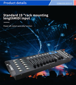 Cappello 16 canali dmx 512 controller fase dmx controllo illuminazione console 192 - Product Image 3