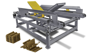 Euro Pallet dây chuyền sản xuất máy làm hoàn toàn tự động Pallet gỗ dây chuyền sản xuất - Product Image 4