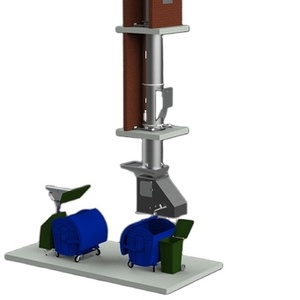 QDCE çöp çöp geri dönüşüm atık oluk sistemi bi-sıralayıcı/tri-sıralayıcı geri dönüşüm sistemi - Product Image 6