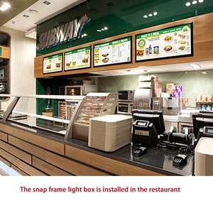 Hộp Đèn LED Mỏng Nhôm Màu Vàng Bạc Màu Đen Khung Tranh A0,A1,A2,A3,A4,B0,B1,B2,B3,B4 - Product Image 3