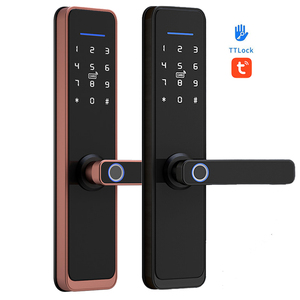 スマートホームドアロックリモートロック解除指紋ドアロック亜鉛合金素材tuyaアプリ - Product Image 2