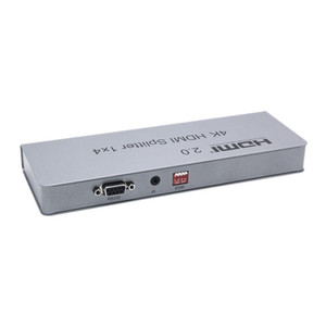 1x4 Port <strong>Splitter</strong> 4K 60Hz HDR Compact USB Powered Auto Scaling HDMI <strong>Splitter</strong> -2.0a HDCP 2.2, 18Gbps EDID - Product Image 3