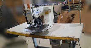 Perfect <strong>Condition</strong> Used Jukis LK-1920S Series High-speed <strong>Computer</strong>-<strong>controlled</strong> Bartacking Sewing Machine for Sale