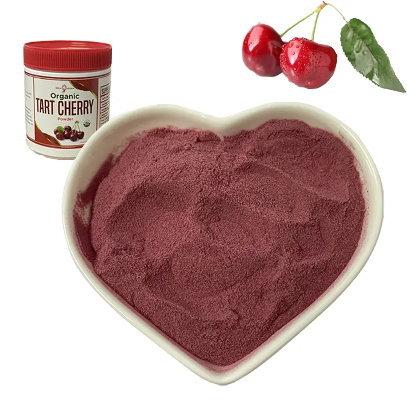 Groothandel Bulk Cherry Sap Poeder Organische Acerola Cherry Poeder Tart Cherry Extract Poeder