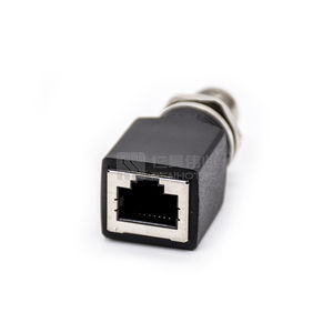 Разъем Ethernet M12 <span class=keywords><strong>8</strong></span> полюсов X код гнездовой разъем к RJ45 прямой адаптер 8P8C Кабельный адаптер - Product Image 4