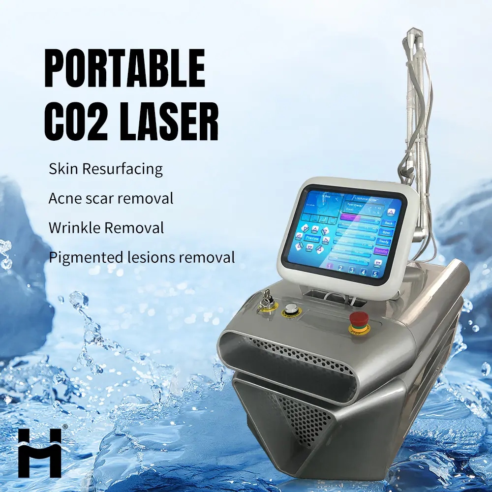 Shandong Huamei New Wrinkle Removal Scar RemovaL Tighten Vagina co2 fractional laser machine for skin resurfacing co2