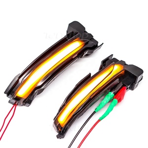 Amber LED ayna sıralı dönüş sinyal ışıkları Ford Focus 4 MK4 için sol el sürücü dinamik yan flaşör göstergesi tekrarlayıcı lamba - Product Image 1