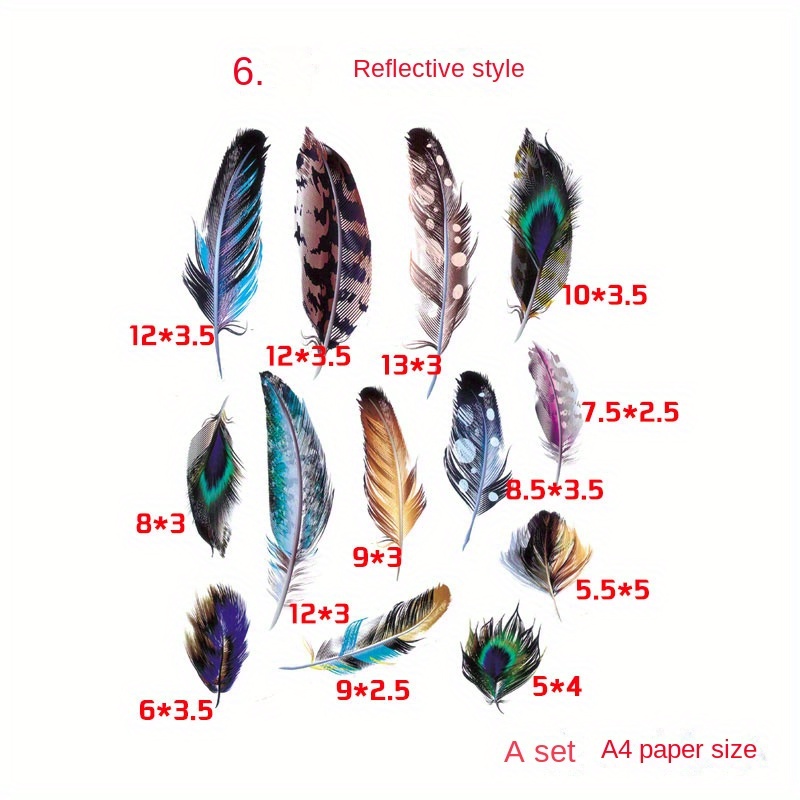 Plume de couleur numéro 6