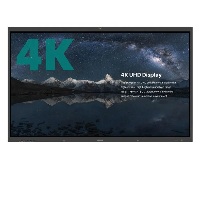 75 дюймов Smart Tv 4k Ui Ultra Hd Led Samsung сенсорный экран Smart Board 65/75 дюймов интерактивная доска