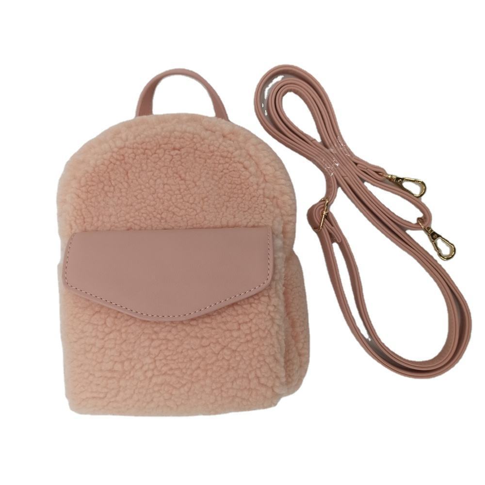 Mini sac à dos en polaire