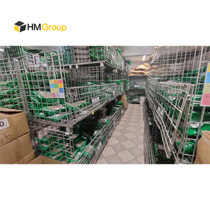 Gran oferta, transporte logístico, almacén móvil portátil, fábrica de acero, contenedores de malla de alambre directos con ruedas - Product Image 5