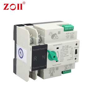 Din ray 2P 3P 4P Mini ATS çift güç otomatik Transfer anahtarı elektrik seçici anahtarları 125A jeneratör güneş sistemi kullanımı için - Product Image 4