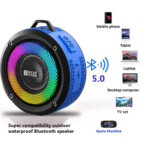 Outdoor Sports RGB Atmosphere Light IPX7 Waterproof TWS <strong>Bluetooth</strong> <strong>Speaker</strong> 10 Hours of <strong>Use</strong> Time Wireless <strong>Bluetooth</strong> <strong>Speaker</strong> - Product Image 3