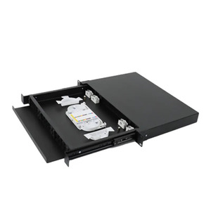 Cable óptico SC 1u 24Core Caja de terminales de fibra óptica deslizante Divisor de fibra óptica Caja de distribución Panel de conexión - Product Image 3