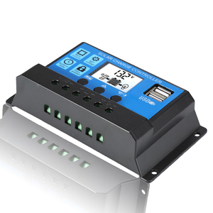 10A 20A 30A 40A 50A 60A Solare Regolatore di Carica 12V 24V Auto PWM Uscita 5V Cella Solare pannello Regolatore di PV Batteria A Casa del Caricatore - Product Image 4