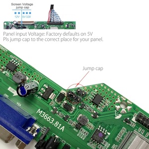 数字信号DVB-C DVB-T2 DVB-T通用LCD电视控制器驱动板/LCD TV PCBA - Product Image 6