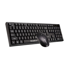 BOSSTON WS100 Wireless 2.4G <strong>Keyboard</strong> and Mouse Set for Business Office and Home Use - Product Image 2