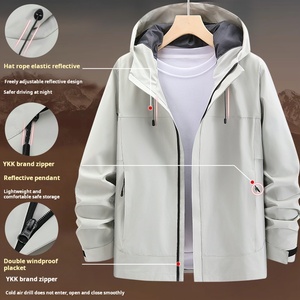 AI-MICH Soft Shell Waterproof Polyester Winter Softshell <strong>Jacket</strong> New Arrival Fashion Popular Mountain Clothes Rain <strong>Jacket</strong> - Product Image 5
