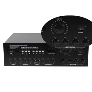 産業用グレード2000WポストパワーアンプPAシステムパブリックアドレスアンプDSP制御70V/100Vライン出力 - Product Image 5