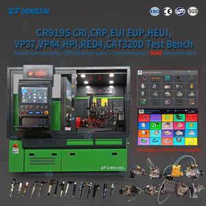 Yeni Common Rail dizel yakıt enjeksiyon pompası Test tezgahı CR919S EUI EUP Cambox ile tüm adaptörler HEUI 3126B C7 C9 C-9 fikstür - Product Image 2