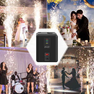 350W đài phun nước 3 mét Mini <span class=keywords><strong>Spark</strong></span> máy cho các sự kiện đám cưới bên - Product Image 6