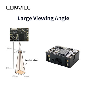 LONVILLコンパクト2dバーコードスキャナーエンジン統合スキャナーArduino統合1D Qrコードリーダー - Product Image 4