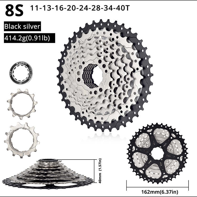 8 vitesse 11-40T