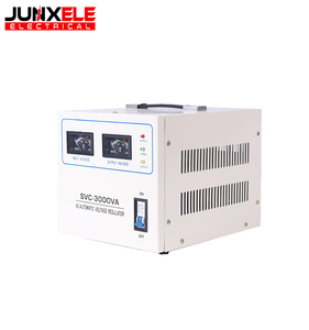 Tek fazlı 120V 220V 230V SVC 5KVA 10KVA 15KVA 20KVA bakır Servo Motor otomatik voltaj regülatörü sabitleyici