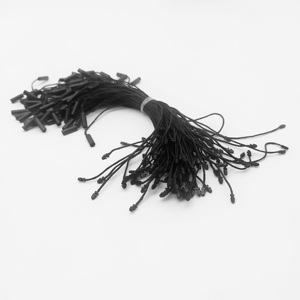 Cheap Price Plastic Hangtag Cord Hangtag Seal Cord <strong>String</strong> <strong>Loop</strong> for Garment Seal <strong>Tag</strong>