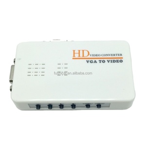 High Resolution HD <strong>VGA</strong> <strong>to</strong> <strong>Video</strong>/AV <strong>Video</strong> Converter with NTSC/PAL Switching Function - Product Image 1