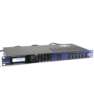 Digital de audio dsp Procesador 2 entrada 6 salida D-260 señal LED ecualizador karaoke ktv procesador de sistema - Product Image 1