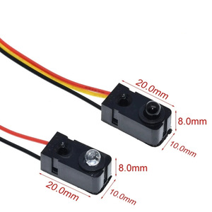 1 Paar Infrarot röhre Trans missive Correlation Photo elektrischer Schalter Infrarot sensor QT30CM Erfassungs abstand für Arduino
