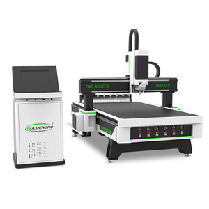 Cambio de herramientas automático 1325 3 axis 2030 cnc router madera atc 3d talla máquina de fabricación de muebles en venta - Product Image 3
