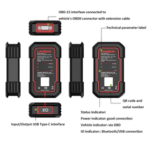 Launch X431 DBScar VII 7 Conector Bluetooth DBSCAR Escáner Compatible con protocolos CANFD DOIP - Product Image 4