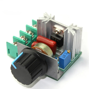High Power 2000W 4000W Electronic Voltage Regulator Module <strong>SCR</strong> Thermostat Motor Speed <strong>Controller</strong> Dimmer Electronic Components - Product Image 1