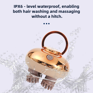 Masajeador de cabeza de cuero cabelludo eléctrico masajeador de gato de luz roja impermeable - Product Image 2