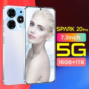 2024 Spark20Pro 5g智能手机原装安卓手机16 + 1TB存储108MP后置摄像头法语游戏操作 - Product Image 2
