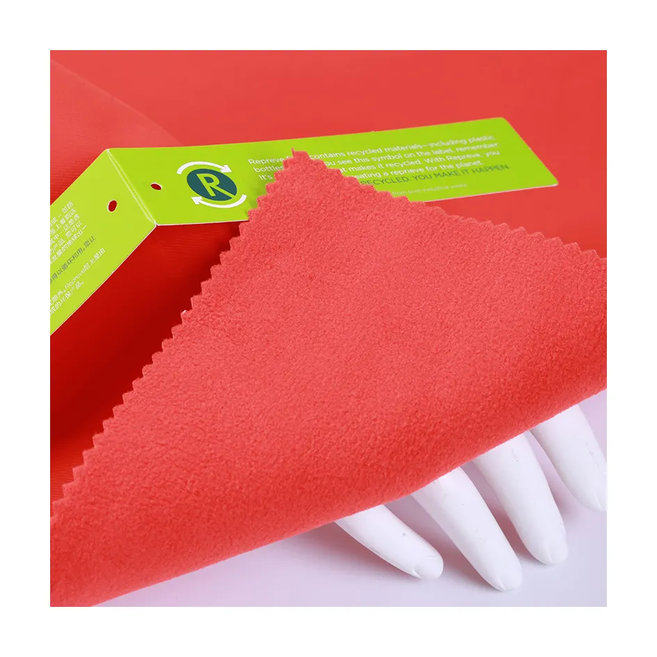 Werkseitig hochfester atmungsaktiver Stoff 30d elastisch gestrickter undurchlässiger Polyester verbund für Outdoor-Kleidung Funktions gewebe